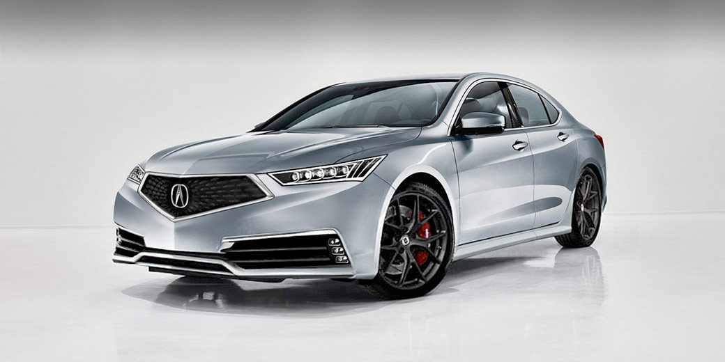 2018 Acura TLX Render